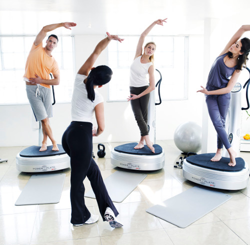 amincissement bourrelet en hiver avec la plateforme vibrante power plate